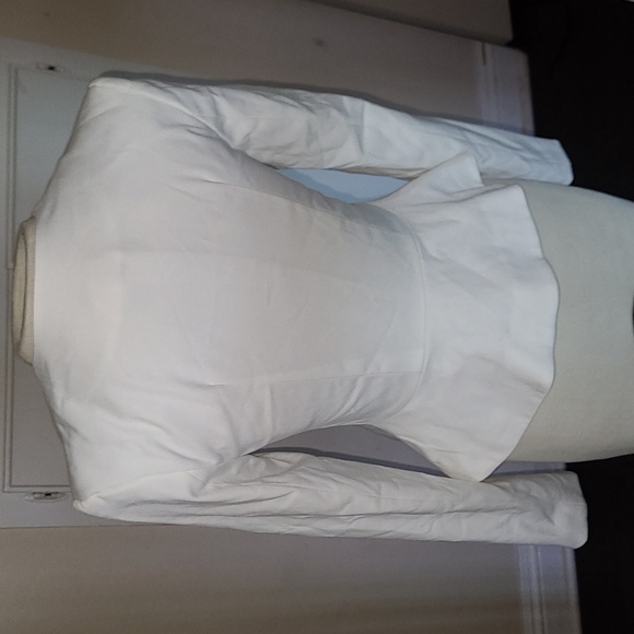 DIVIDED H&M white blazer/ size US 2 - Picture 5 of 13